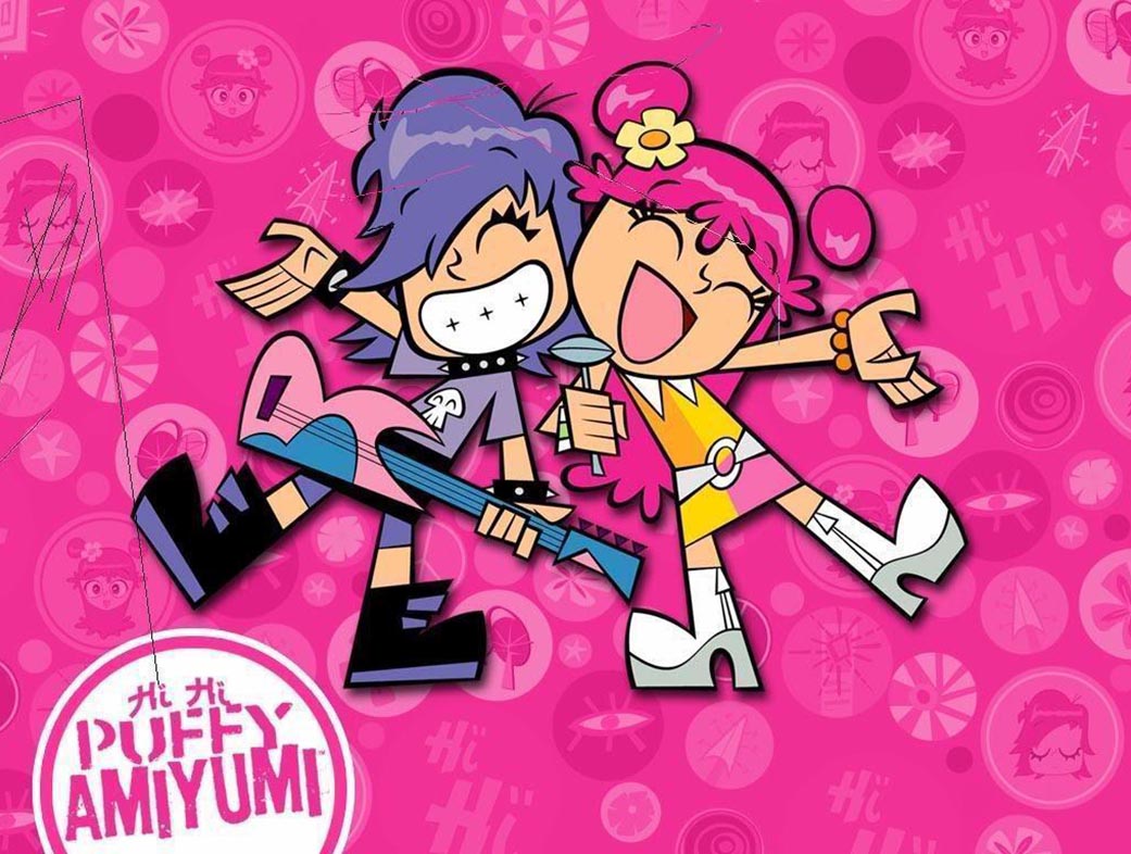 Рингтон хай хай хай. Hi Hi puffy AMIYUMI cartoon Network. Хай Хай Паффи ами Юми (2004–2006).