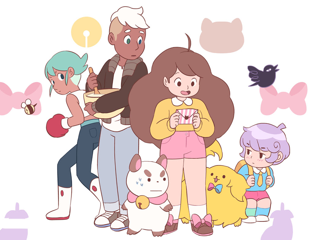 Bee and puppycat characters